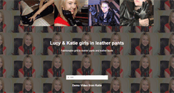 Desktop Screenshot of lucyleatherpants.com